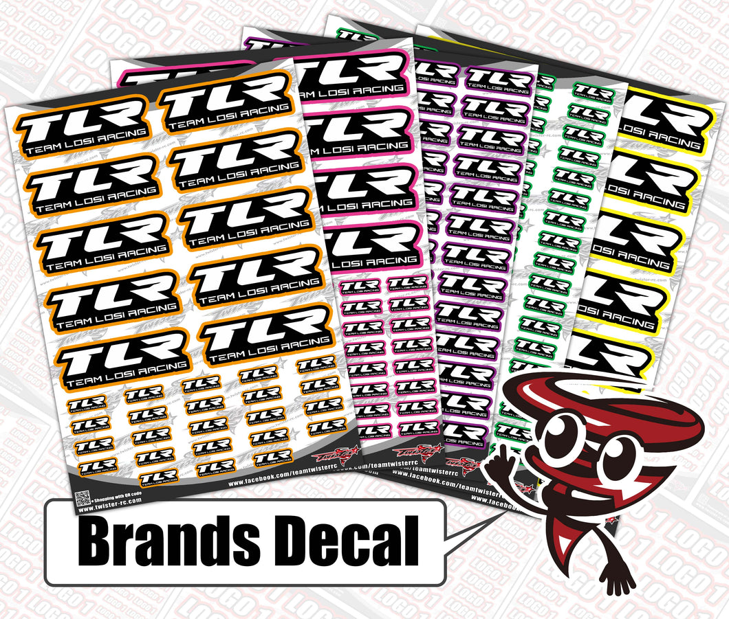 TLR  Brands Decal