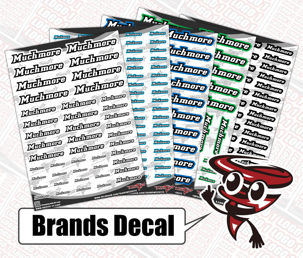 Muchmore  Brands Decal