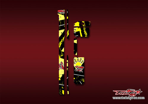 TR-XB822-MT5   XRAY XB8'22 Radio Box Pattern Wrap ( Type MT5 )