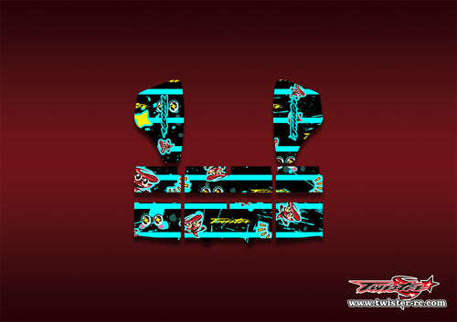 TR-HBW-MT6   HB Racing Wing Pattern Wrap ( Type MT6 )