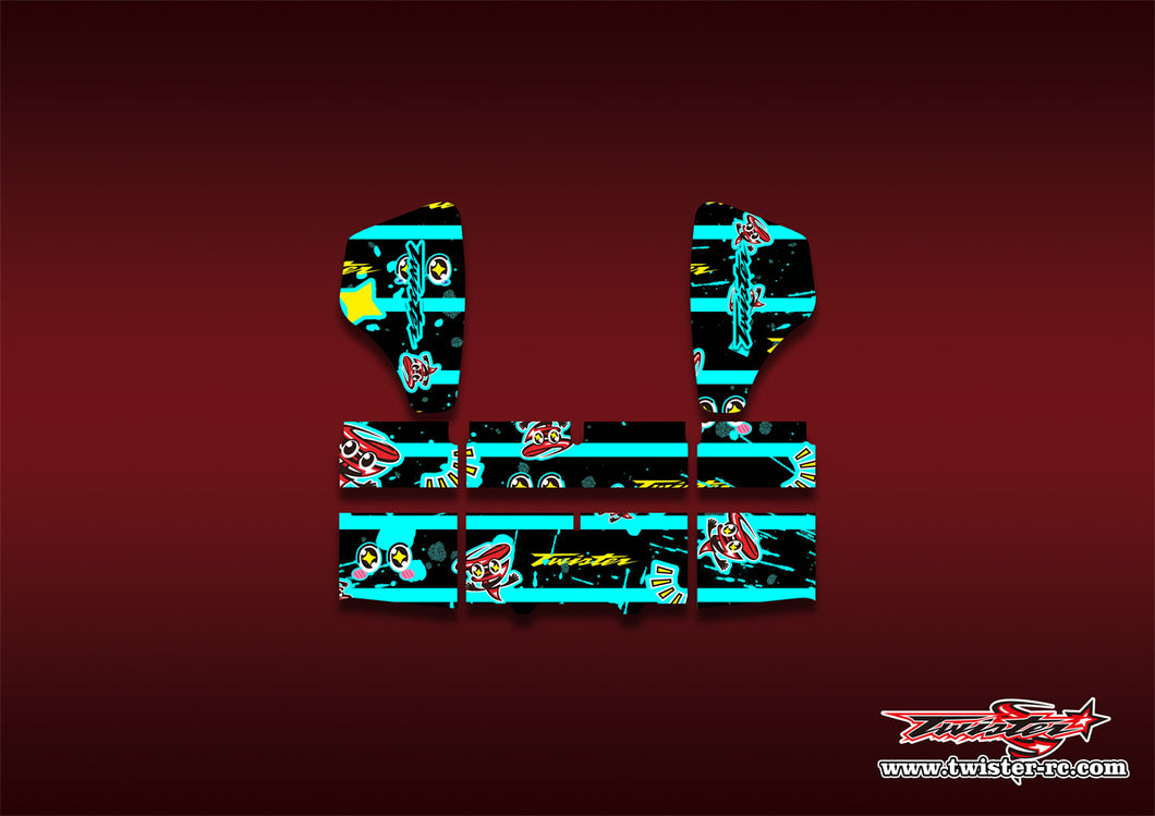 TR-HBW-MT6   HB Racing Wing Pattern Wrap ( Type MT6 )