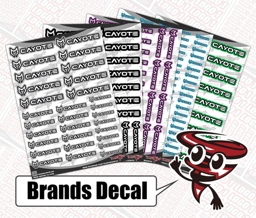 CAYOTE  Brands Decal