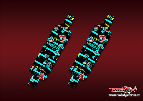 TR-XB4'25CP-MT6   Xray XB4'25 Chassis Protector Pattern Wrap ( Type MT6 )