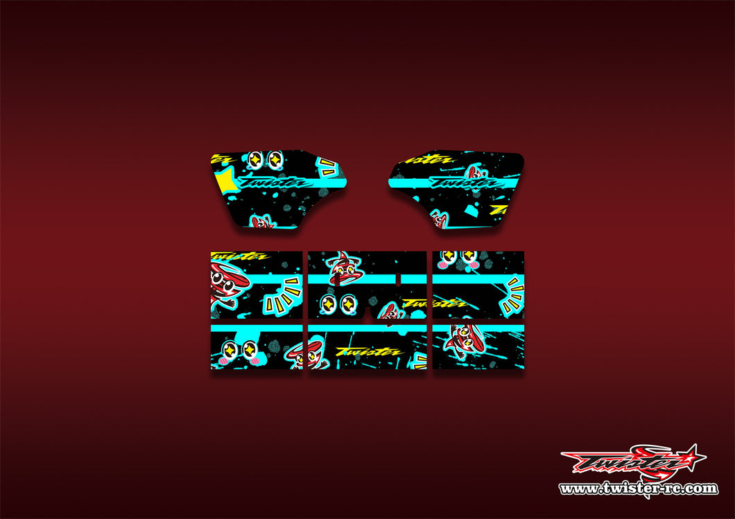 TR-M8W-MT6   Mugen MBX8 Wing Pattern Wrap ( Type MT6 )