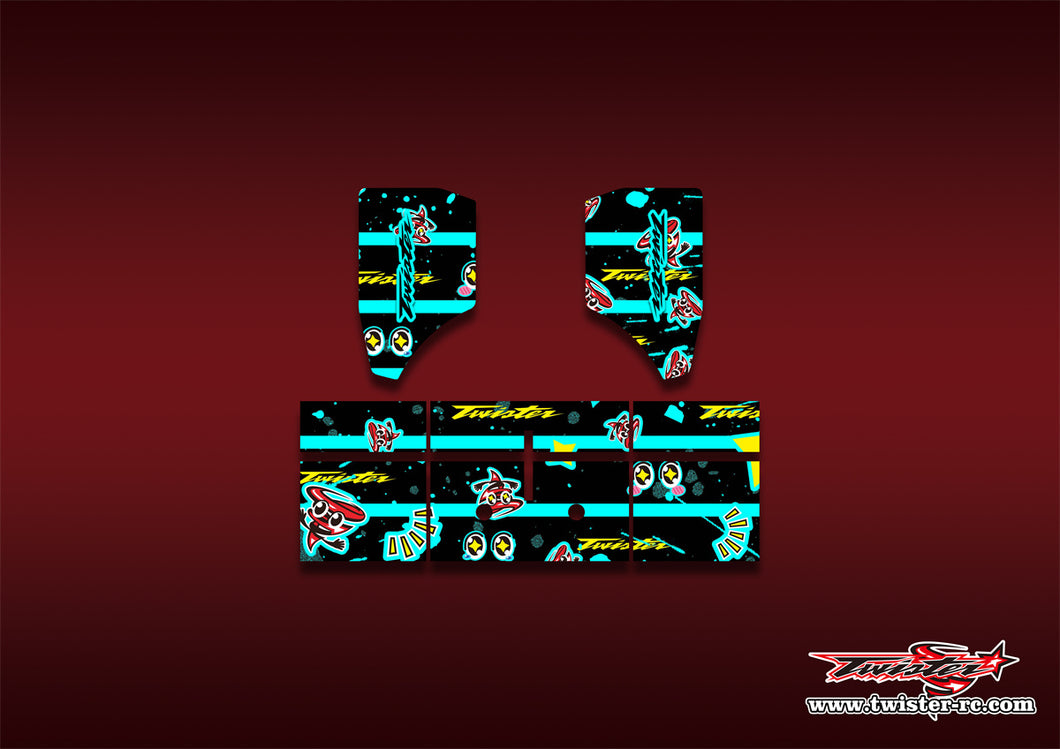 TR-NBW-MT6   Tekno NB48 2.0 Wing Pattern Wrap ( Type MT6 )