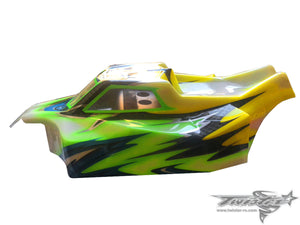 TR-C Radio Box Custom Metallic/Optical White Wave Pattern Wrap