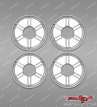 TR-18T 1/8 Truggy Rims Pattern Sticker 4pcs.