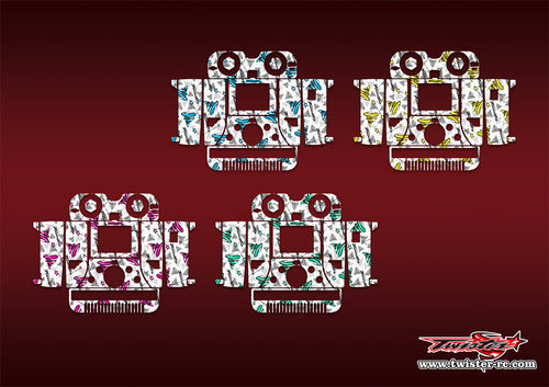 TR-406-MT2  iCharger 406DUO/308DUO Optical White Pattern Wrap ( Type MT2 )4 Colors