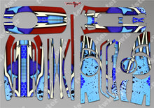 TR-4S-MA9 Hitec LYNX 4S Metallic/Optical White Pattern Radio Wrap ( Type A9 )4 colors