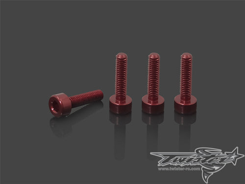 TR-AC86 7075-T6 Anodized Screws for Futaba 4PX/7PX/7PXR