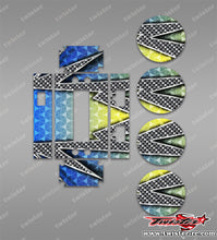 TR-AM174010-MA3 ARROWMAX AM-174010 Tyre Warmer Metallic/Optical White Pattern Wrap ( Type A3 ) 6 Colors