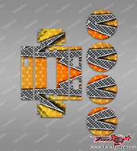 TR-AM174010-MA3 ARROWMAX AM-174010 Tyre Warmer Metallic/Optical White Pattern Wrap ( Type A3 ) 6 Colors