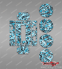 TR-AM174010-MT3 ARROWMAX AM-174010 Tyre Warmer Optical White Pattern Wrap ( Type MT3 )4 Colors