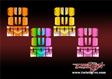TR-BE-MA11 Beta Wing Metallic/Optical White Pattern Wrap ( Type A11 ) 4 Colors