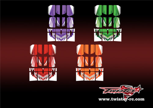 TR-BE-MA5 Beta Wing Metallic/Optical White Pattern Wrap ( Type A5 )