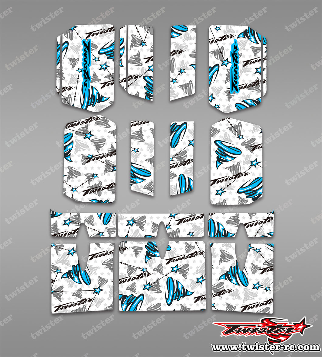 TR-BE-MT2 Beta Wing Optical White Pattern Wrap ( Type MT2 )4 Colors