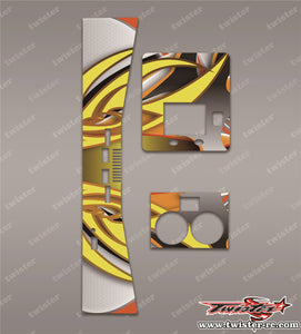 TR-D2-MA12 ISDT D2 Charger Metallic/Optical White Pattern Wrap ( Type A12 )4 Colors