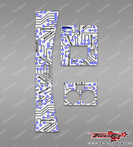 TR-D2-MT4 ISDT D2 Charger Optical White Pattern Wrap ( Type MT4 ) 4 Colors