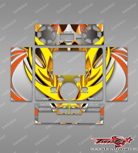 TR-DX6-MA12 icharger DX6 Metallic/Optical White Pattern Wrap ( Type A12 )4 Colors