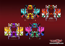 TR-DX6-MA20  icharger DX6 Metallochrome/Optical white Wave Pattern Wrap ( Type A20 ) 4 colors