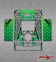 TR-DX6-MA3 icharger DX6 Metallic/Optical White Pattern Wrap ( Type A3 ) 6 Colors