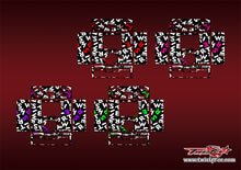 TR-DX6-MT1 icharger DX6 Optical White Pattern Wrap ( Type MT1 ) 4 Colors