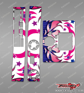 TR-DX8-MA13 icharger DX8 Metallic/Optical White Pattern Wrap ( Type A13 )4 Colors