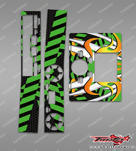 TR-DX8-MA17 icharger DX8 Metallic/Optical White Pattern Wrap ( Type A17 )4 Colors