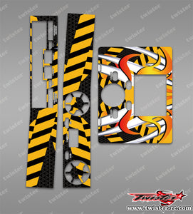 TR-DX8-MA17 icharger DX8 Metallic/Optical White Pattern Wrap ( Type A17 )4 Colors