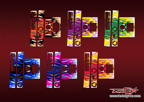 TR-DX8-MA1 icharger DX8 Metallic/Optical White Pattern Wrap ( Type A1 ) 6 Colors