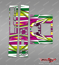 TR-DX8-MA4 icharger DX8 Metallic/Optical White Pattern Wrap ( Type A4 ) 4colors
