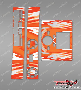 TR-DX8-MA5 icharger DX8 Metallic/Optical White Pattern Wrap ( Type A5 ) 4 Colors