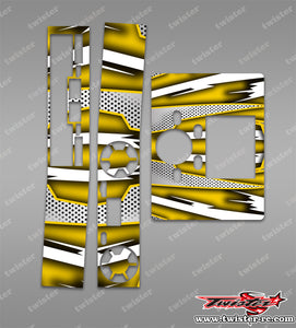 TR-DX8-MA8 icharger DX8 Metallic/Optical White Pattern Wrap ( Type A8 ) 4colors