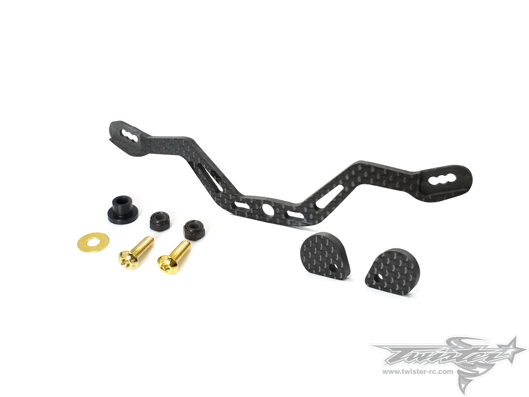 TR-EP100A-T301 Graphite Support Arms For Tamiya T301