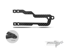 TR-EP189-R 1.6mm/2mm Graphite Rear Upper Plate For Mugen MTC1