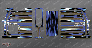 TR-GMC-MA1 GM Polaron EX Charger Metallic/Optical White Pattern Wrap ( Type A1 )
