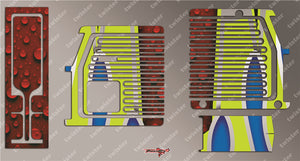 TR-GMC-MA10 GM Polaron EX Charger Metallic/Optical White Pattern Wrap ( Type A10 ) 4 Colors