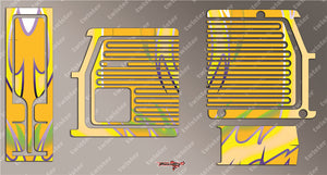 TR-GMC-MA11 GM Polaron EX Charger Metallic/Optical White Pattern Wrap ( Type A11 ) 4 Colors