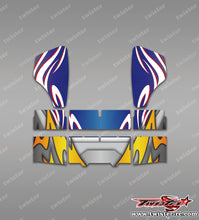 TR-HBW-MA14 HB Racing Wing Metallic/Optical White Pattern Wrap ( Type A14 )4 Colors