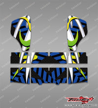 TR-HBW-MA17 HB Racing Wing Metallic/Optical White Pattern Wrap ( Type A17 )4 Colors