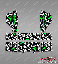 TR-HBW-MT1 HB Racing Wing Optical White Pattern Wrap ( Type MT1 )4 Colors
