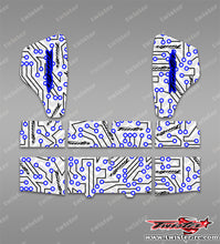 TR-HBW-MT4 HB Racing Wing Optical White Pattern Wrap ( Type MT4 ) 4 Colors