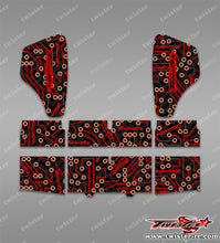 TR-HBW-MT4 HB Racing Wing Optical White Pattern Wrap ( Type MT4 ) 4 Colors