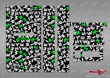 TR-HO-MT1 Hudy Off Road Starter Box Optical White Pattern Wrap ( Type MT1 )4 Colors