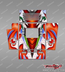 TR-K2-MA20  ISDT K2 Metallochrome/Optical white Wave Pattern Wrap ( Type A20 ) 4 colors