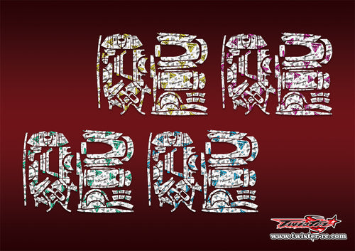 TR-M12-MT2 Sanwa M12 Optical White Pattern Radio Wrap ( Type MT2 )4 Colors