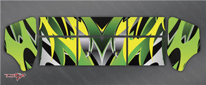 TR-M8W-MA2 Mugen MBX8 Wing Metallic/Optical White Pattern Wrap ( Type A2 ) 4 colors