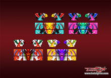 TR-M8W-MA20  Mugen MBX8 Wing Metallochrome/Optical white Wave Pattern Wrap ( Type A20 ) 4 colors