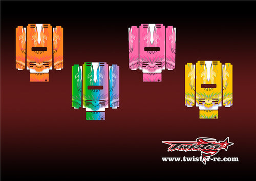 TR-MB-MA11 Mugen Off Road Starter Box Metallic/Optical White Pattern Wrap ( Type A11 ) 4 Colors