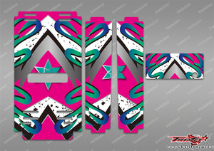 TR-MB-MA16 Mugen Off Road Starter Box Metallic/Optical White Pattern Wrap ( Type A16)4 Colors